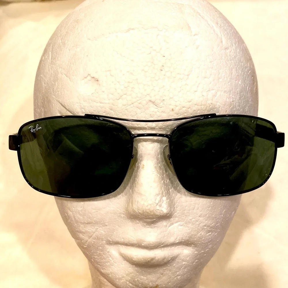 Ray-Ban polarized metal men women unisex sunglasses 🕶️ with case